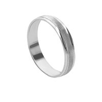 Anello Gioielleria Dossena  fedine in Argento AFU124BB08